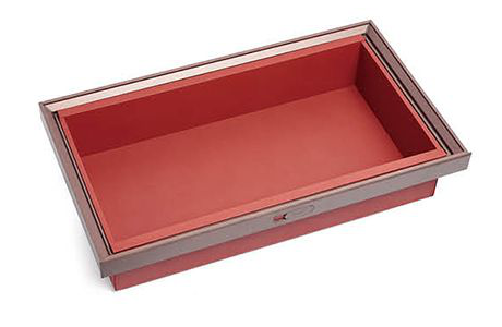 Leather Storage Basket