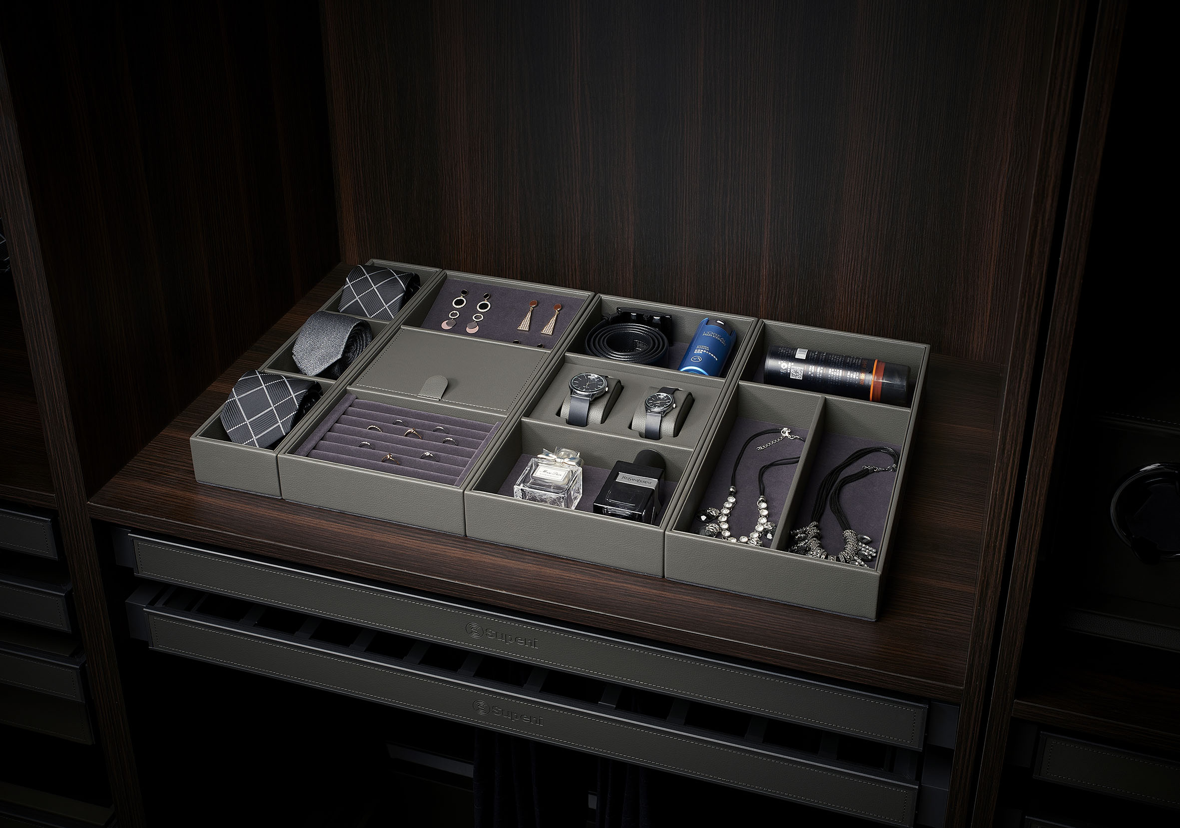Leather Multipurpose Storage