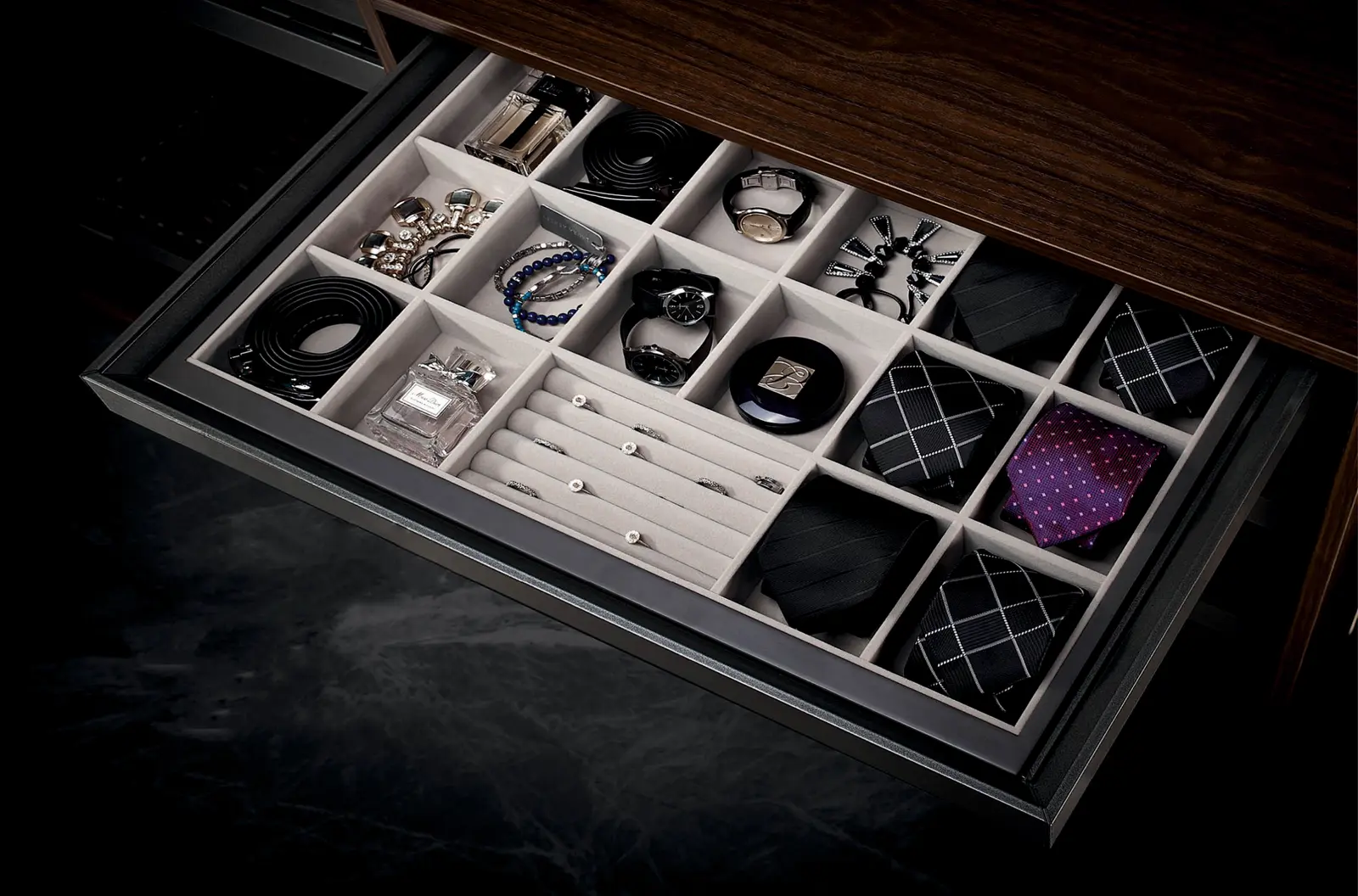 Velvet Jewellery Box