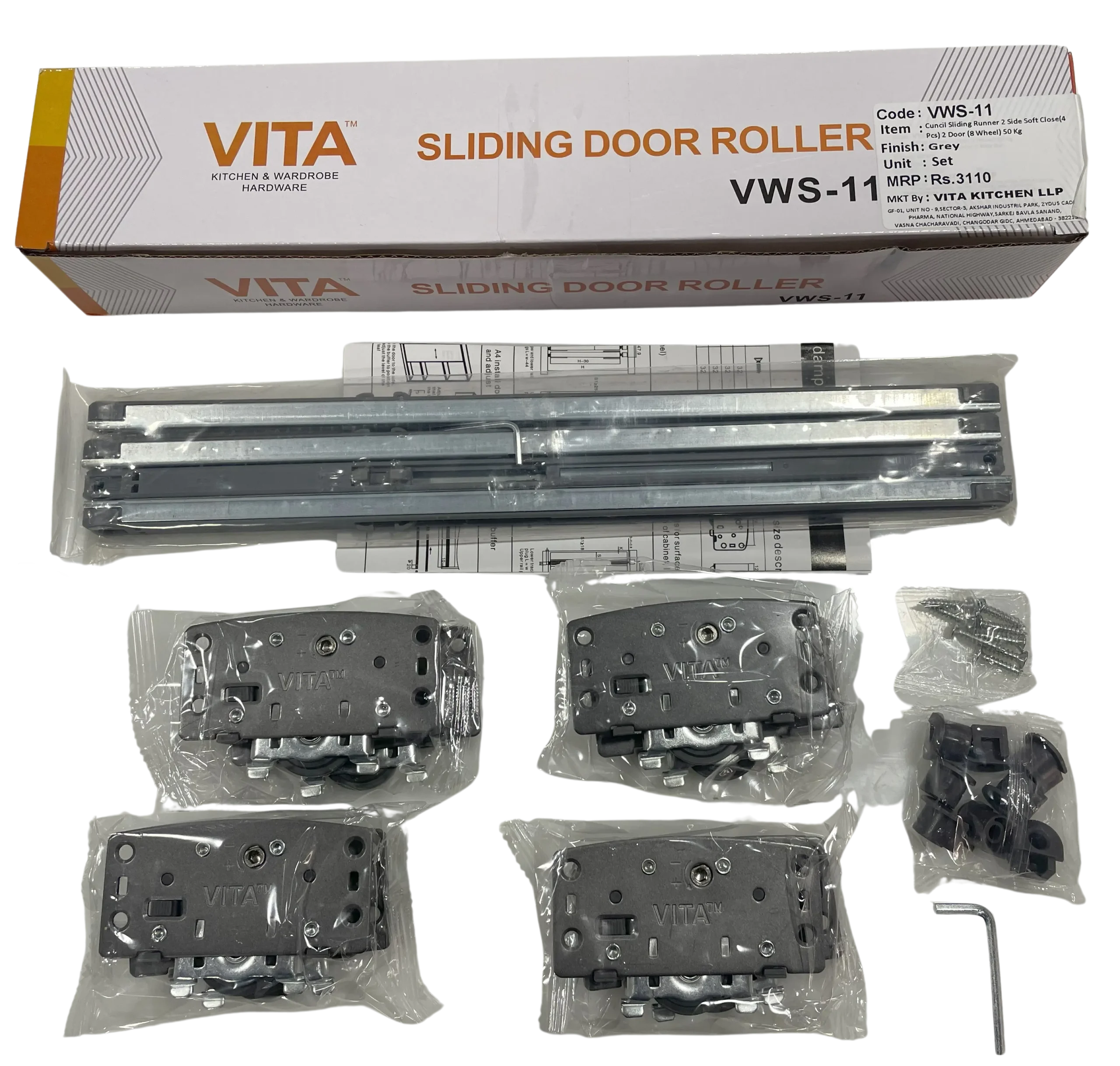 Vita Allen-key Fitting