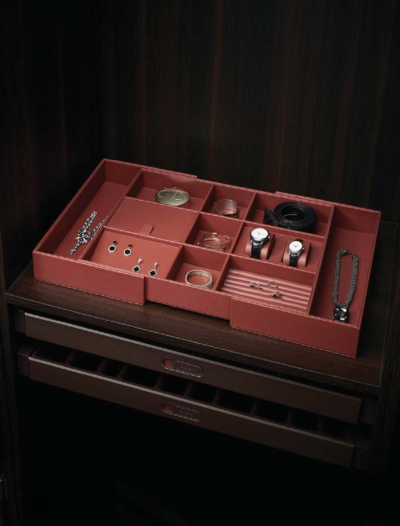 Adjustable Leather Storage